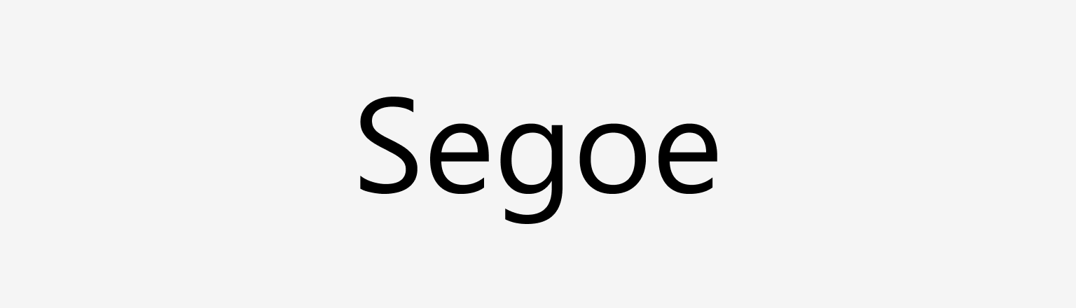 Segoe