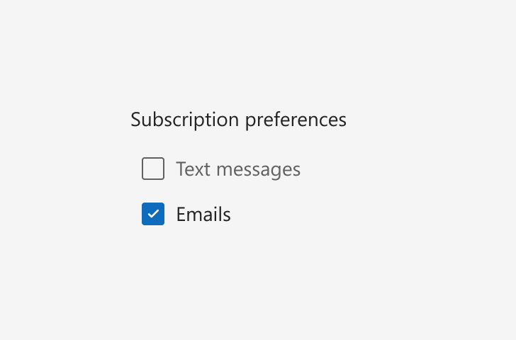 React Checkbox - Fluent 2 Design System
