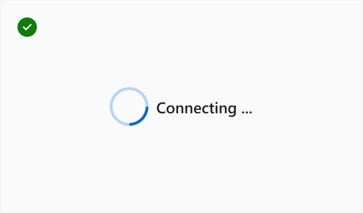 Wait UX - Fluent 2 Design System